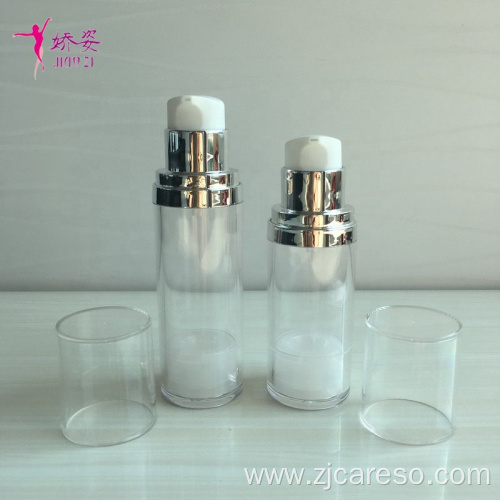 Round Shape AS Single Wall Airless Pump Bottle